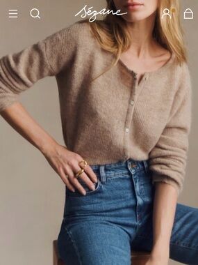 Never Worn! Sezane Gaspard Cardigan
